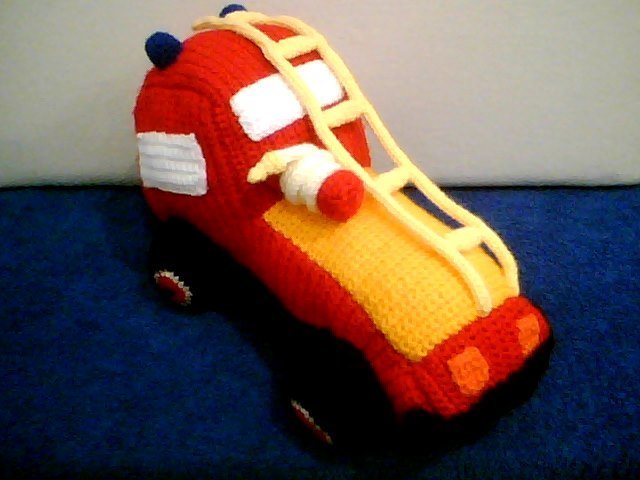 E-Book / Anleitung zum Häkeln - Feuerwehr Auto / Truck