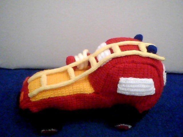 E-Book / Anleitung zum Häkeln - Feuerwehr Auto / Truck