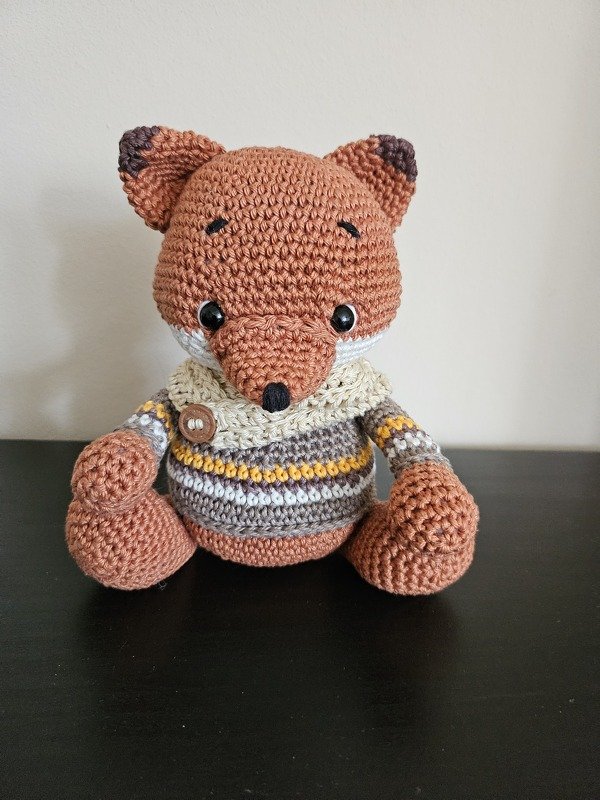 Häkelanleitung Jupiter, der Fuchs