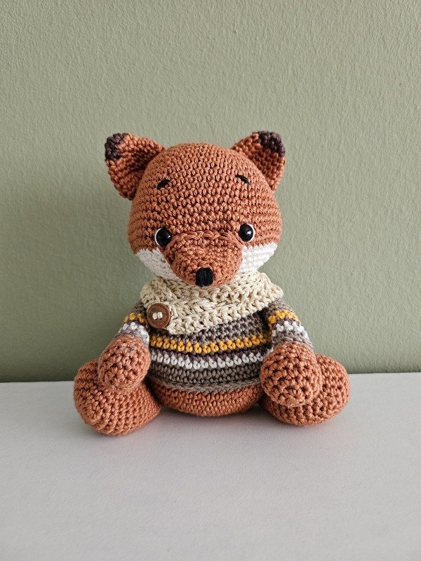 Häkelanleitung Jupiter, der Fuchs