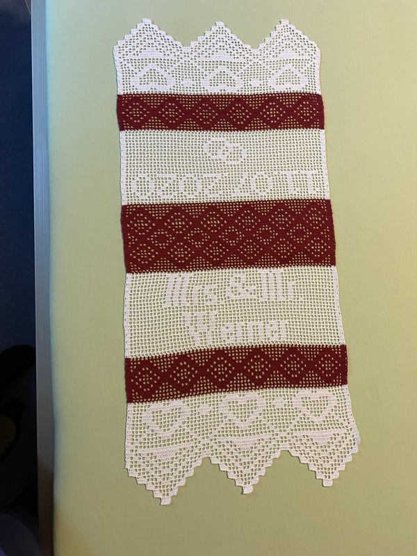 Tischläufer " With Love "