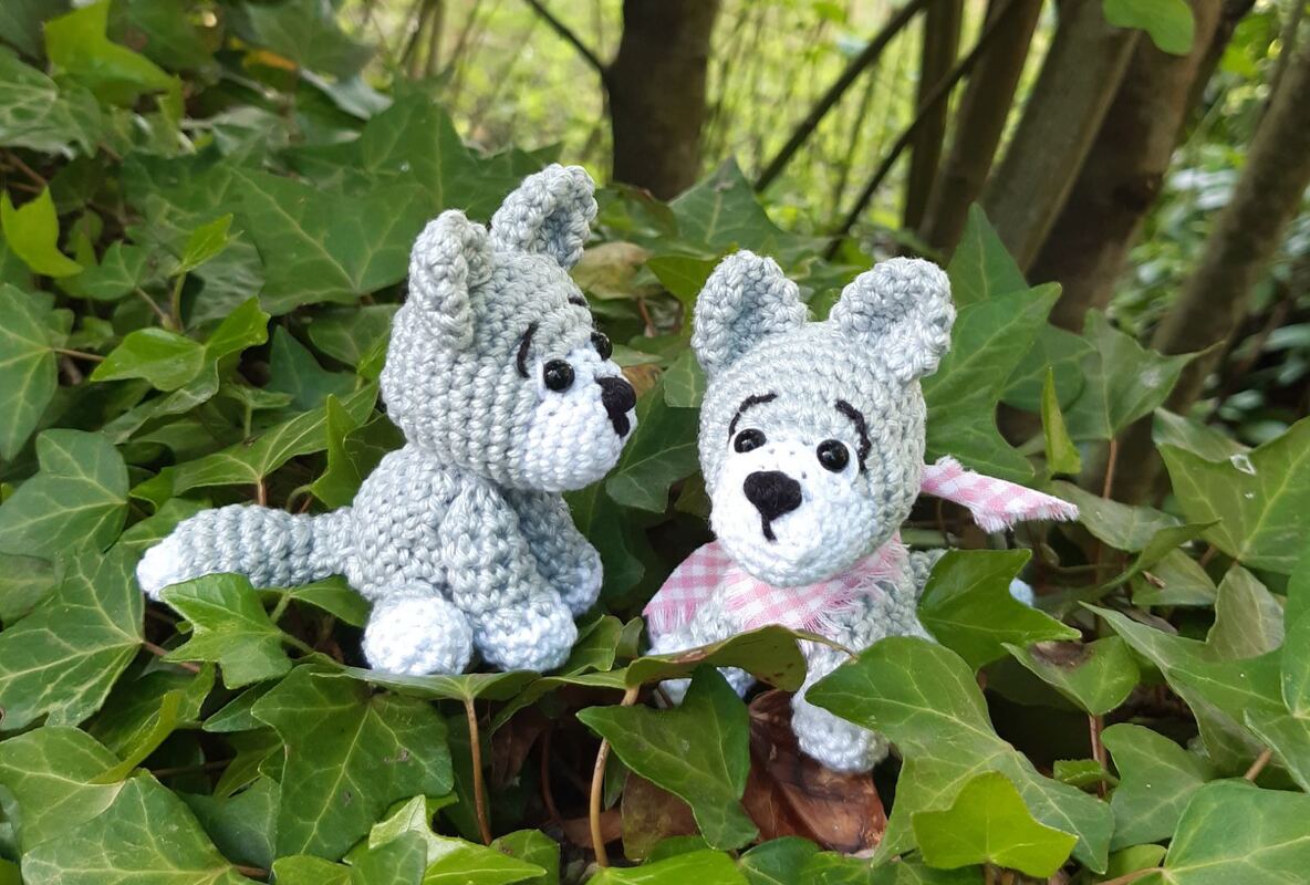 Wolf - Amigurumi Häkelanleitung