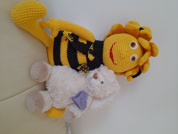 Häkelanleitung Bienchen