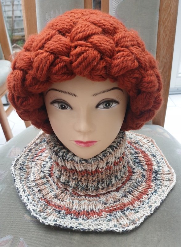 Strickanleitung Kragen - Rollkragen &quot;Kalte Weihnacht&quot;