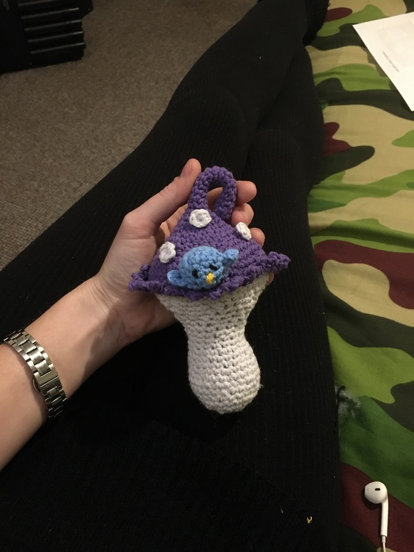 Keychain, Luky charm mushroom