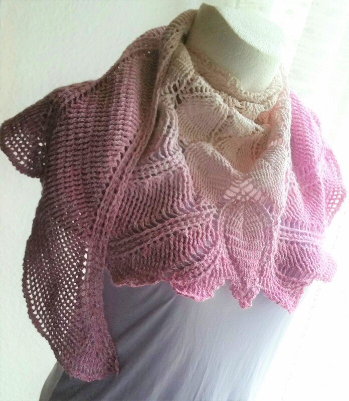 Häkeltuch Winter Wings