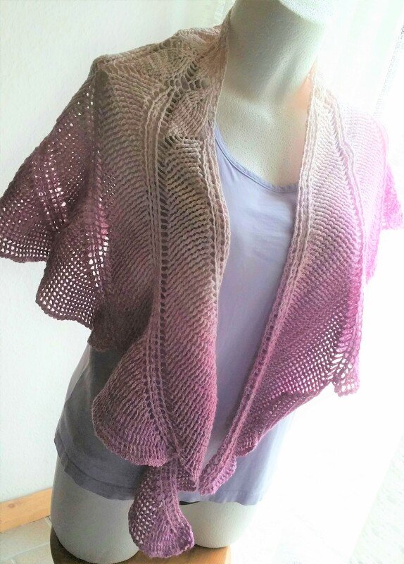 Häkeltuch Winter Wings