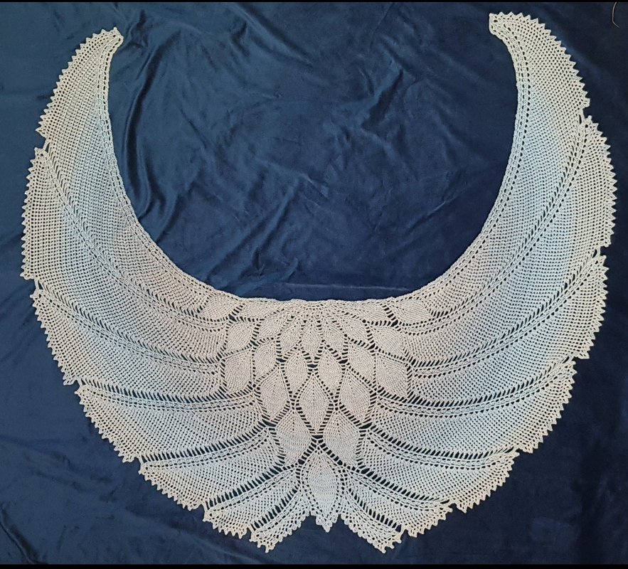 Häkeltuch Winter Wings