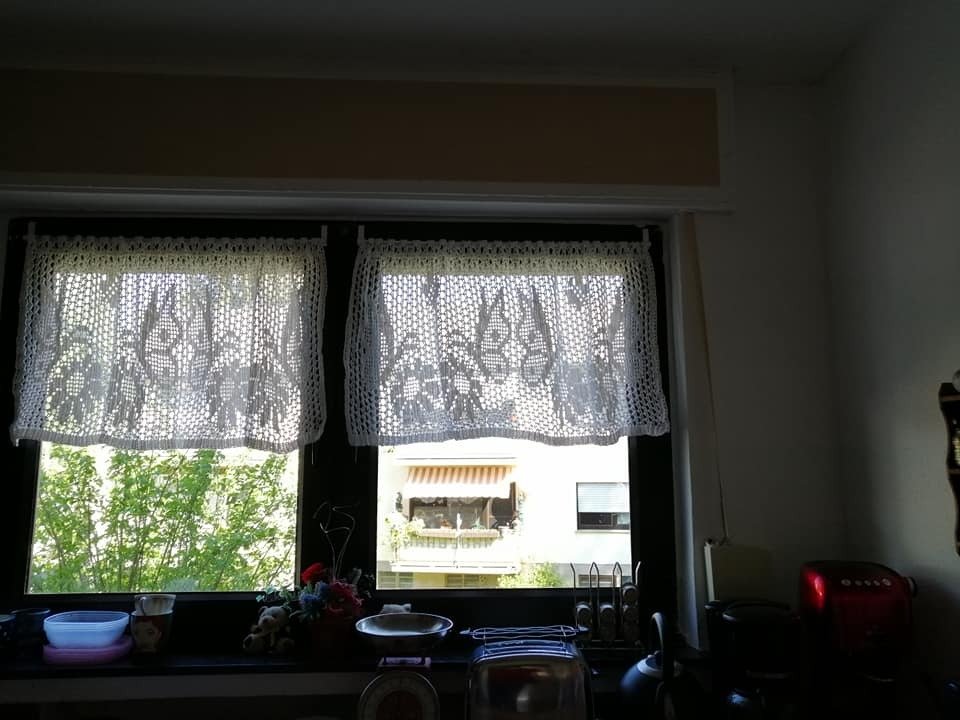 Kleine Gardine Schmetterlinge – Frühlingskollektion