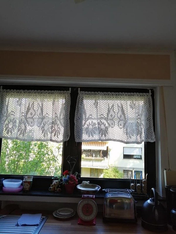 Kleine Gardine Schmetterlinge – Frühlingskollektion