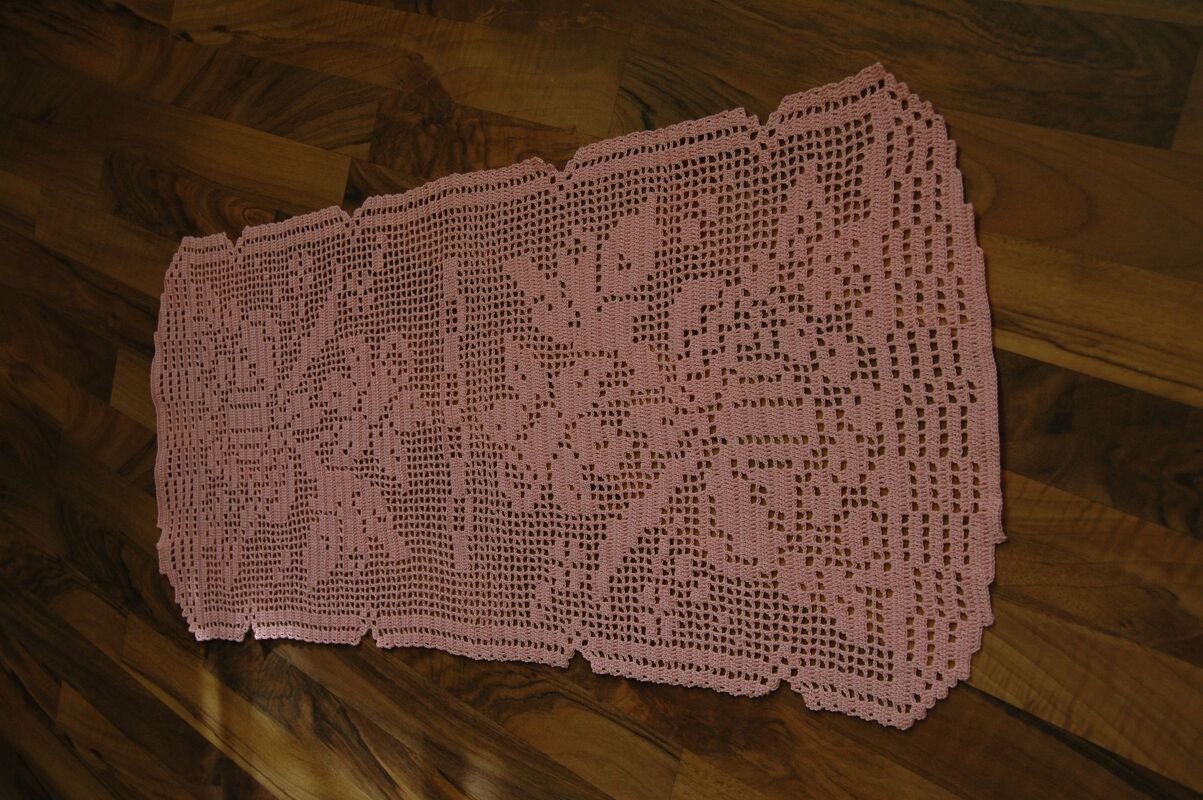 Tischläufer "Blumiger Ostergruss"