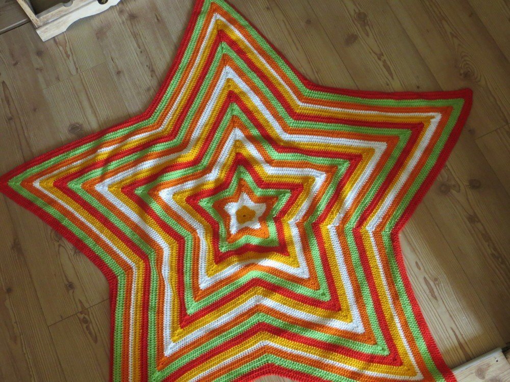 Sternchendecke Babydecke Häkelanleitung E-Book