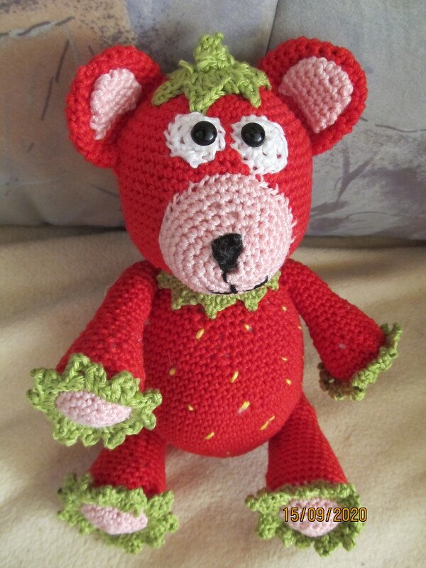 Zuckersüßer Erdbär - Häkelanleitung