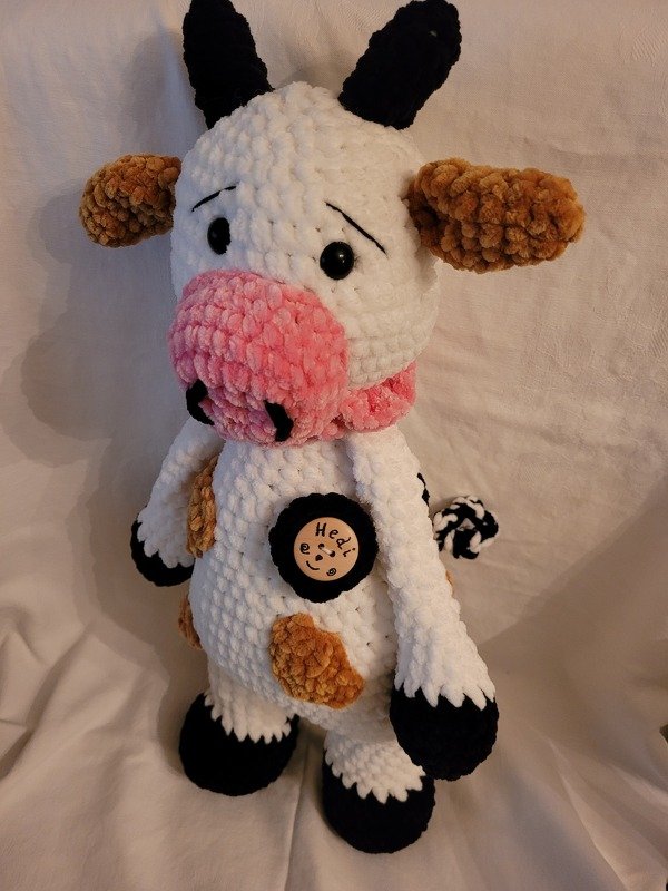 Kuh Amigurumi / Häkelanleitung
