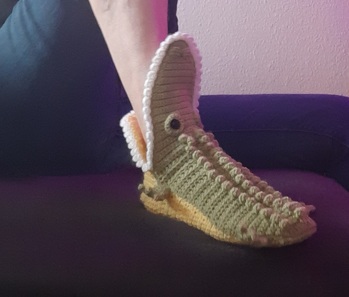 Ja, es hat geklappt ... Ferse: Reihe 9, 11 und 13 stimmen die Maschen zwischen den Zunahmen nicht. Ansonsten tolle Anleitung. LG