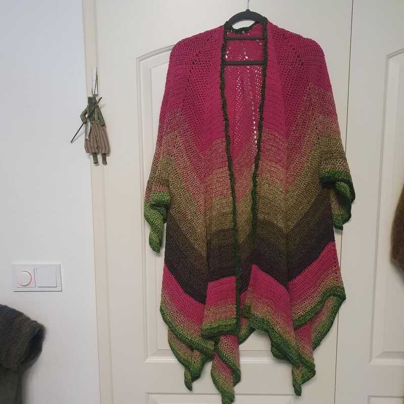 Häkelanleitung: * Schätzelein * Zackenjacke S- XXL