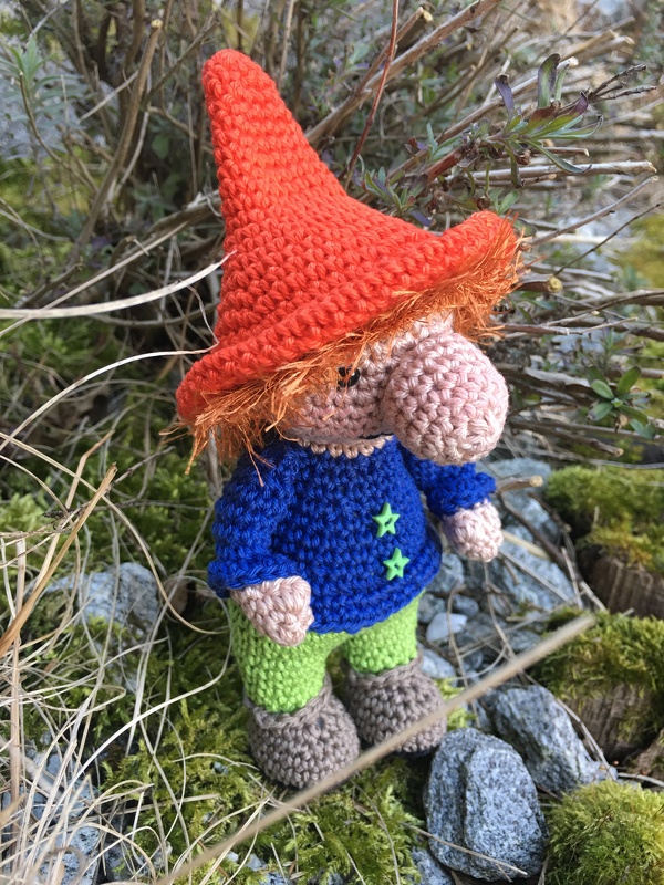 Häkelanleitung - Die Wichteltür