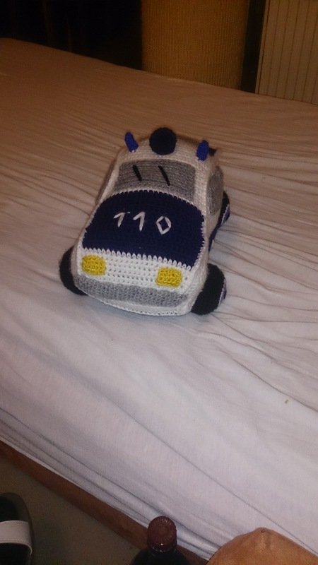 E-Book / Anleitung zum Häkeln / Amigurumi - Kuschel Polizeiauto