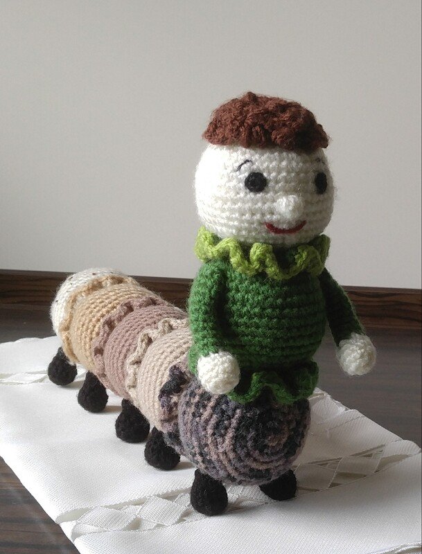 Häkelanleitung Hundertfüsser Joy