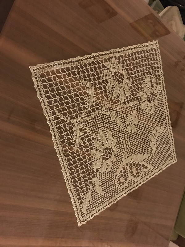 Deckchen "Schmetterlinge" - Frühlingskollektion