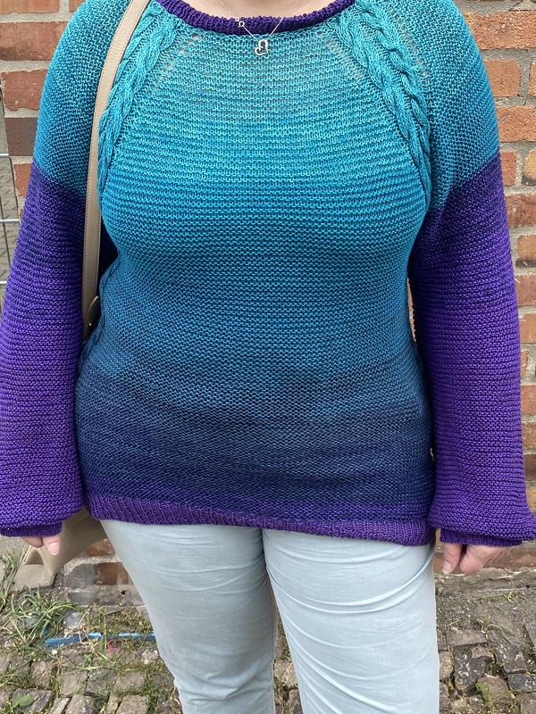 Strickanleitung Pullover ++ Angoria ++ XS,S,M und L