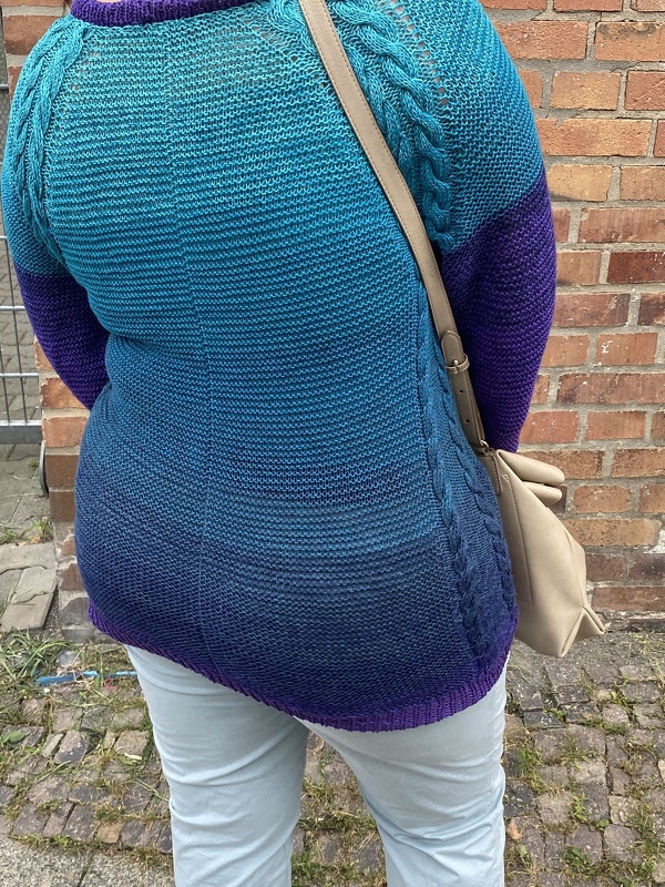 Strickanleitung Pullover ++ Angoria ++ XS,S,M und L