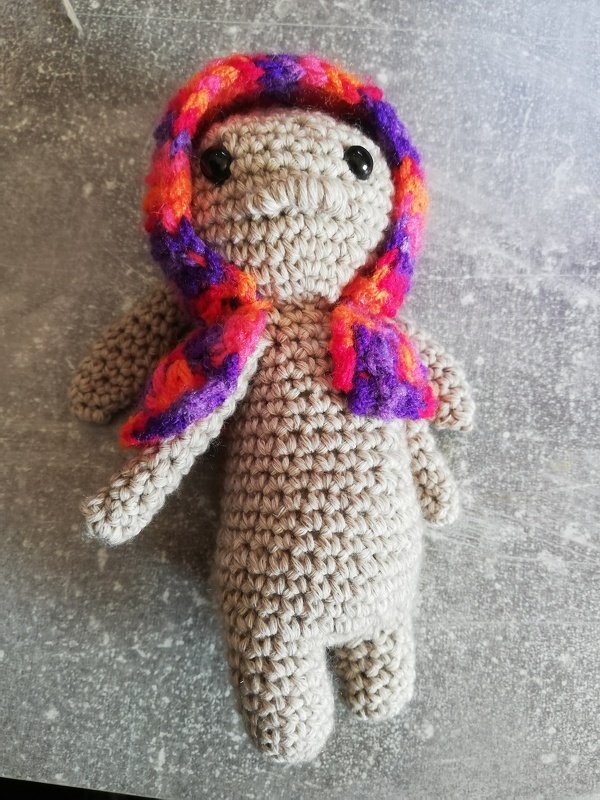 Rotkäppchen Hase - Häkelanleitung