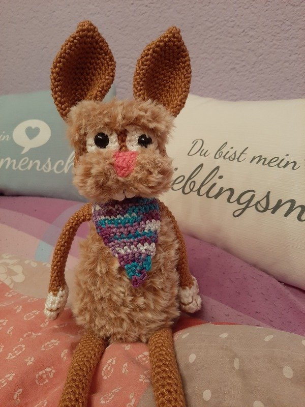 Häkelanleitung für Gabis Eisbär Bruno  XXL