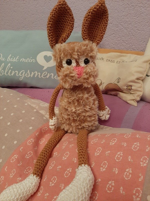 Häkelanleitung für Gabis Eisbär Bruno  XXL