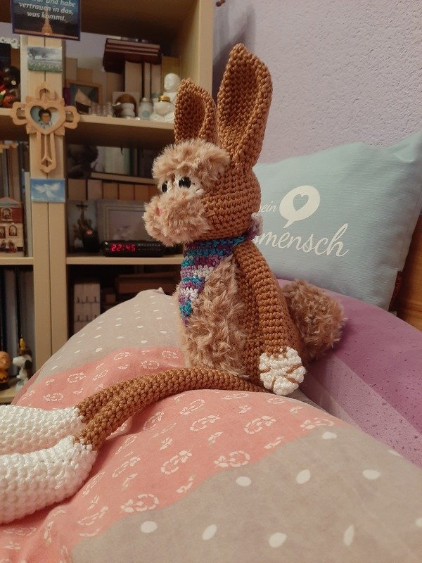 Häkelanleitung für Gabis Eisbär Bruno  XXL