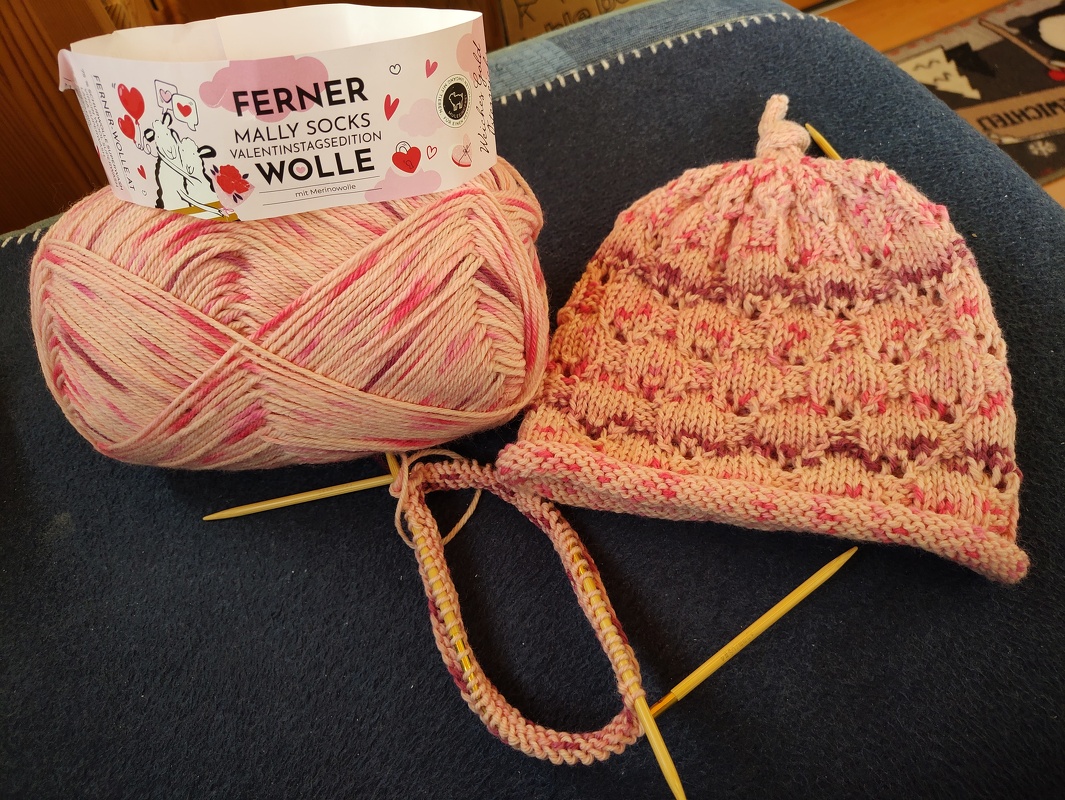 Strickanleitung Frühjahrs-Mütze Kira - KU 36 - 55 cm