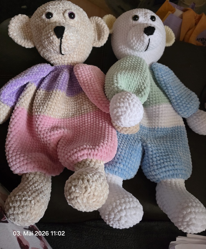 Babypüppchen Teddy Pelle