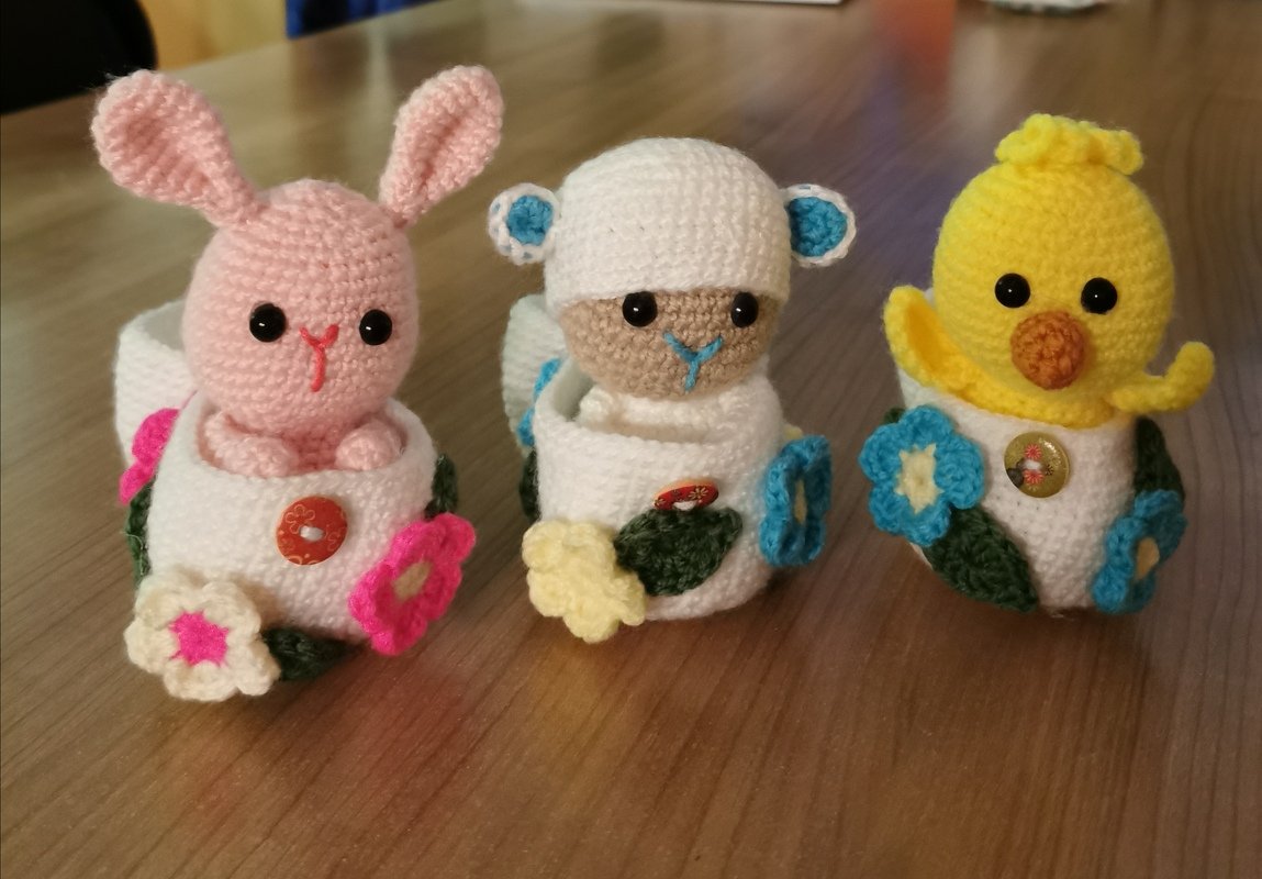 Ü-Ei Hasenbaby (Schlüsselanhänger, Taschenbaumler)