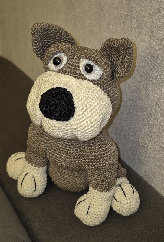 Häkelanleitung &quot;Elma&quot; Das Bulldoggen Mädchen