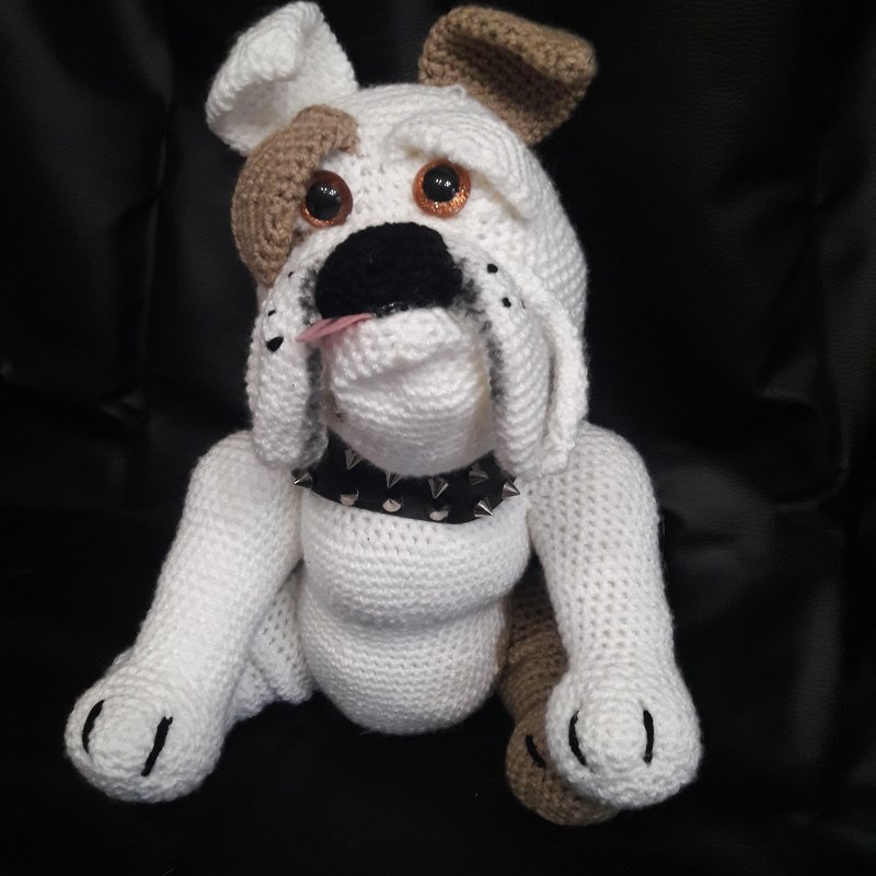 Häkelanleitung &quot;Elma&quot; Das Bulldoggen Mädchen