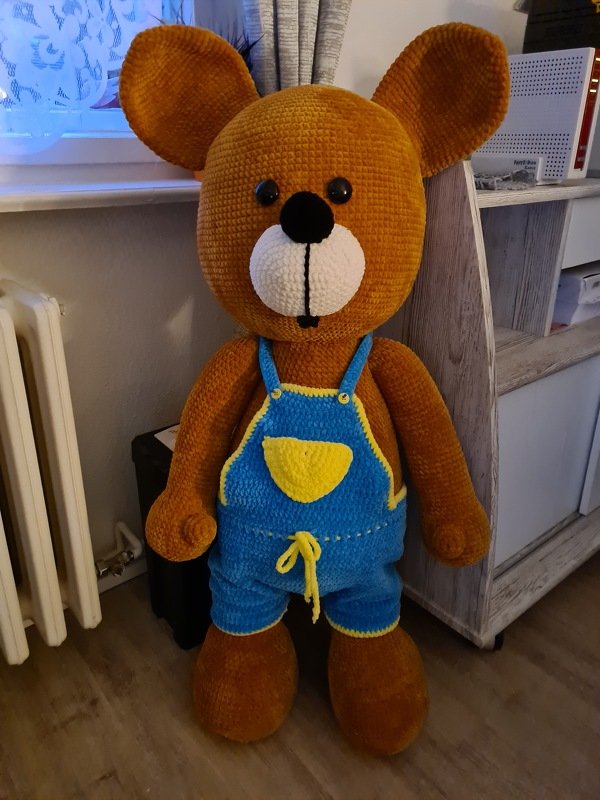 TEDDY „Party - Helau“ - Häkelanleitung