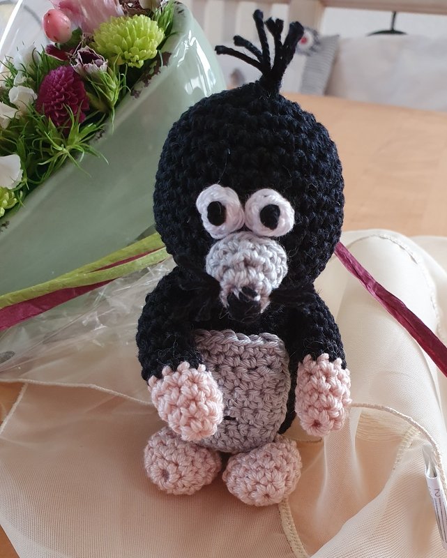 Häkelanleitung / Maulwurf - Baby