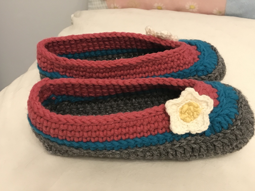 Schnell und leicht gehäkelte Ballerinas in 4 Designs - Größe 34-45