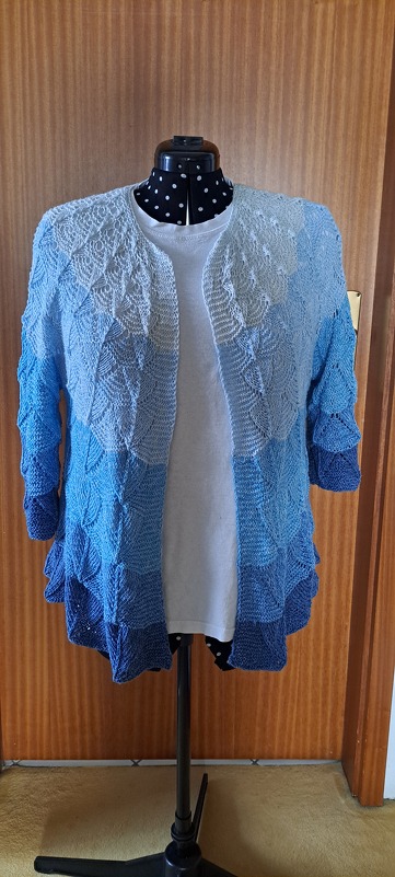 Anleitung Drachenschuppen Jacke