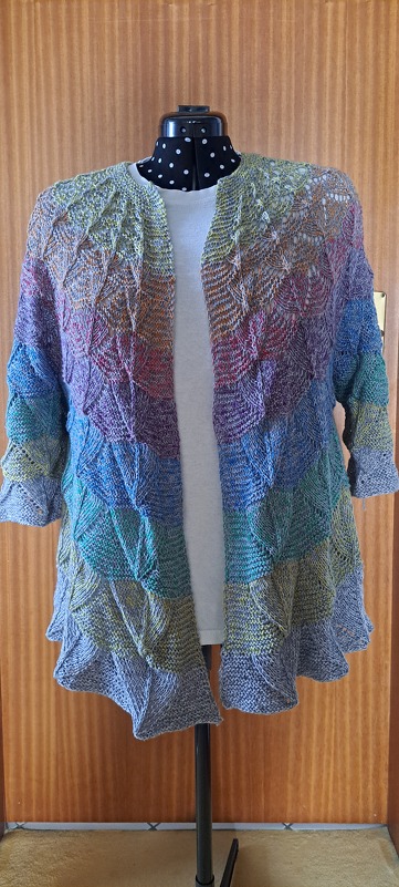 Anleitung Drachenschuppen Jacke