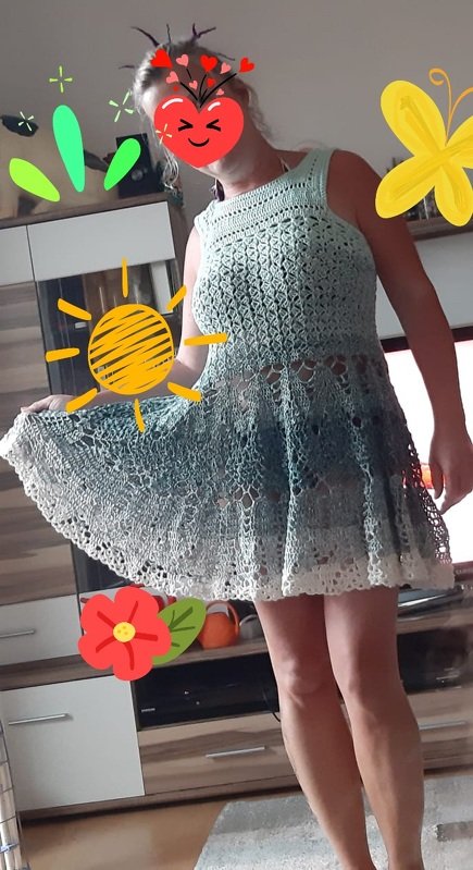 Häkel-Mini-Kleid &quot;Summerdream&quot;