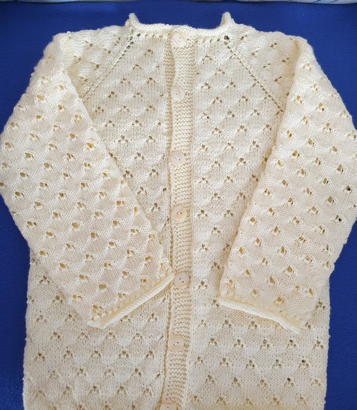 Strickanleitung Kinderjacke Merle Gr. 98/104, 110/116, 122/128