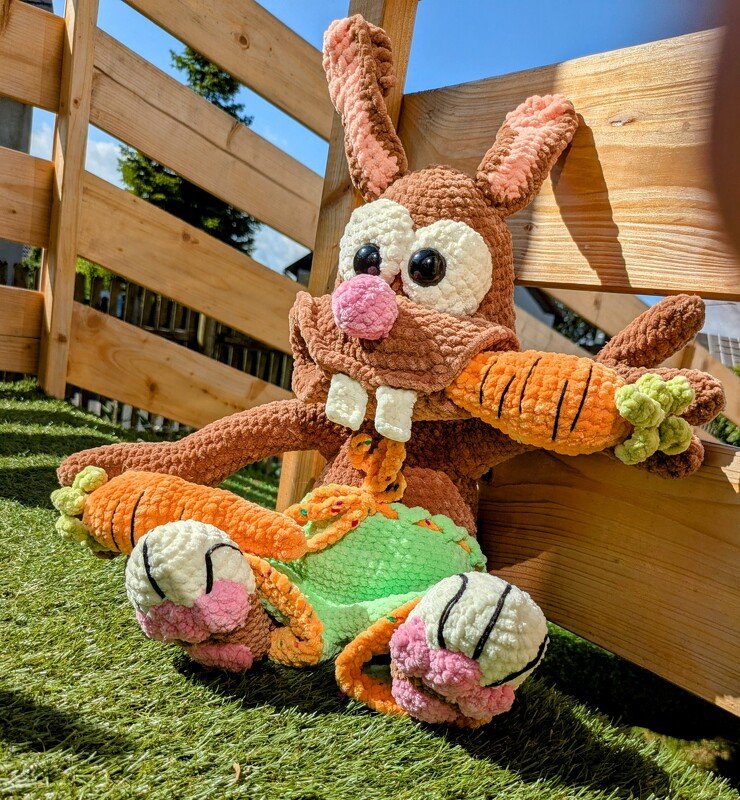 Häkelanleitung &quot;Max Möhrich&quot;