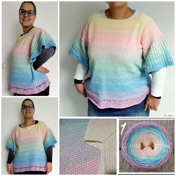 Super verständliche Anleitung.
Mein erster Pulli 🥰