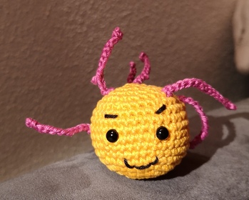 Hat gut geklappt - sieht garnicht so fies aus, wie er eigentlich ist :(