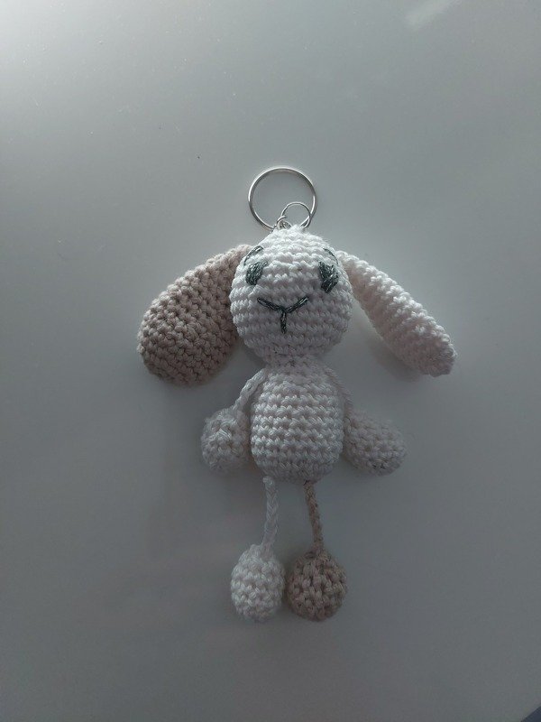 Häkelanleitung - Taschenbaumler Häschen Hanne