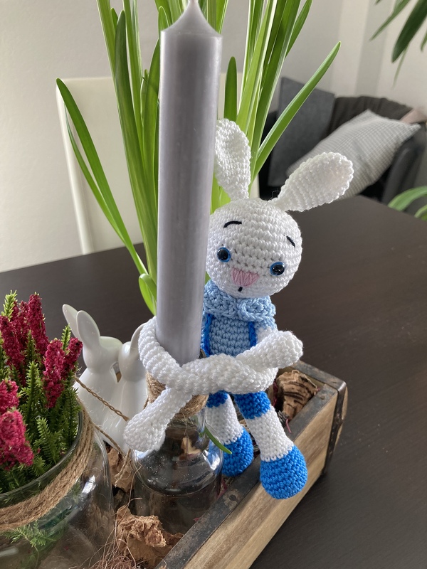 Häkelanleitung, Häschen Milly und Matti