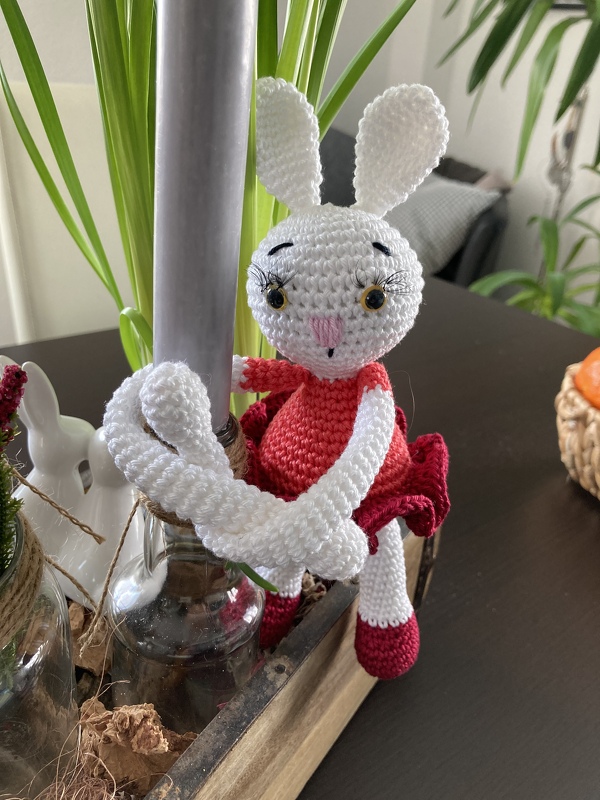 Häkelanleitung, Häschen Milly und Matti