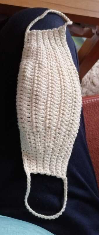 Mundmaske häkeln // Kein Medizinprodukt