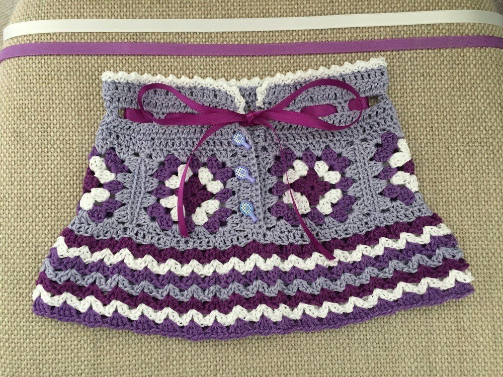 skirt chrochet pattern, dress chrochet, DIY dress
